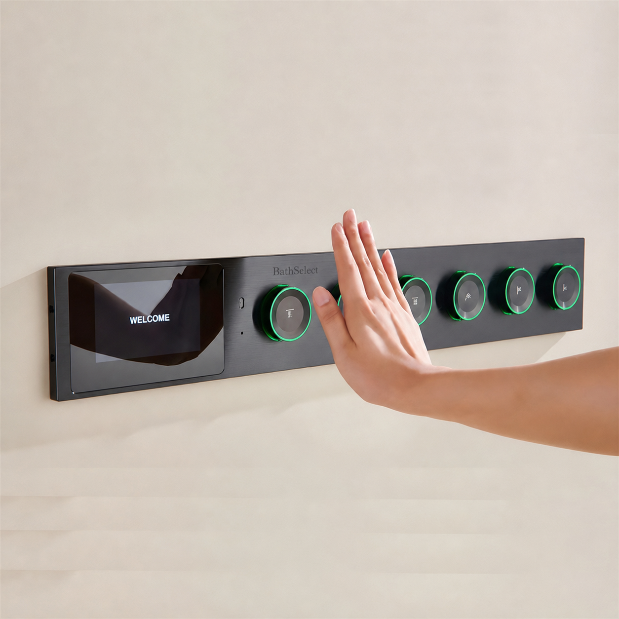 BathSelect BS7776MB Matte Black Bathroom Faucet